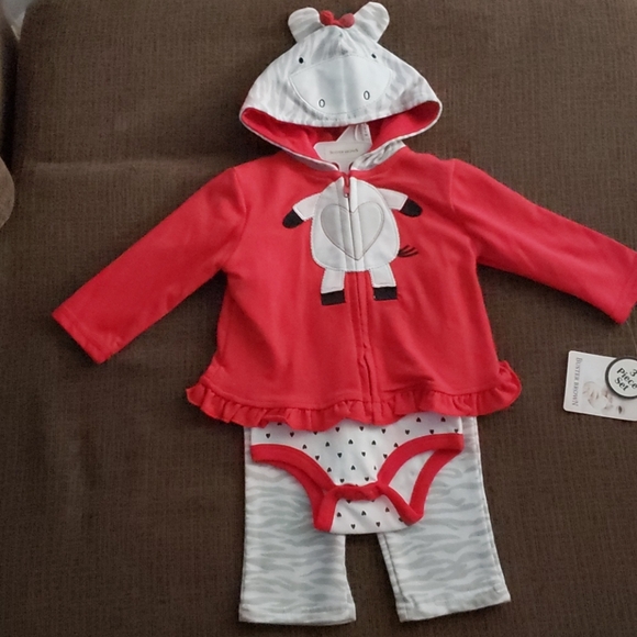Buster Brown Other - 💋3for$10 NWT Baby girl 3 piece set 6-9m